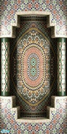 Sims 2 — Set Roayal Rabati part 2 - walls - Wall 22 by kibanahnah — Sequel of my Royal Rabati Floor Set. Please, check it