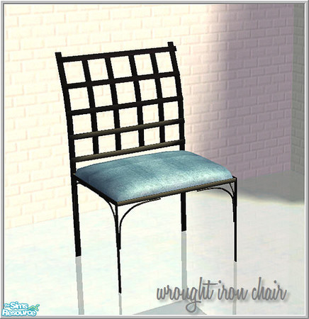 Sims 2 — Happy Blues chill - B43 Ironchair by Birgit43 — 