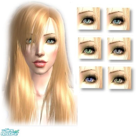 Sims 2 — Fairy Eyes by dealer_day — Realistic eye look/6 colors-Hope you like them. ^^