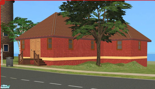 Sims 2 — HSProd. Small #005 by leviathan2008 — A countryside house and cheap.