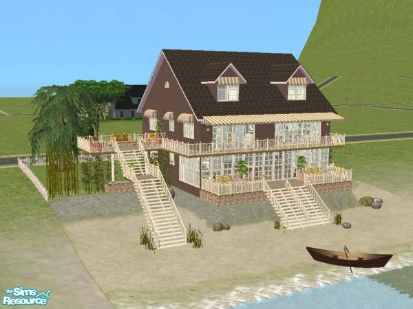 Sims 2 — Crescent Beach by davidh — Please go to the following forum thread for a complete description and additional