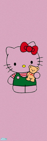 Sims 2 — Hello Kitty walls - 2 by milanokat — 