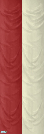 Sims 2 — Circus Royale Fabric Wall #2 by estatica — Elegant and timeless, this fabric was made to endure the worst