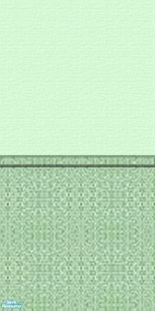 Sims 2 — Green wall 05 by Lyra_Style — Beauty in simplicity! Low-budget walls with nice pattern in green. Ideal for