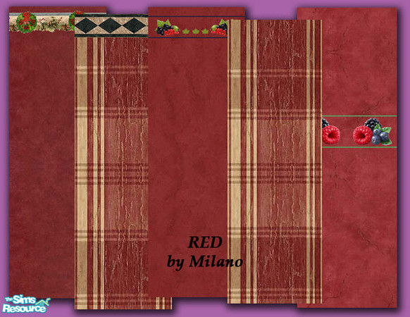 Sims 2 — RED by milanokat — .
