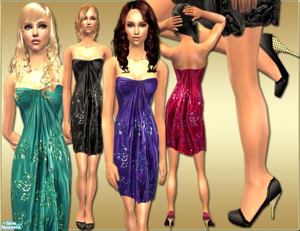 Sims 2 — Nikita Formal Set by nikisatez05 —  