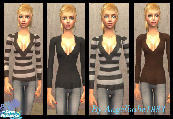 Sims 2 — Roxanne Set by Angelbabe1983 — Here is a Set for your Teen Female Sims. It\'s the same as my Adult Set - but