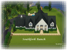 Sims 3 — Southfork Ranch by popeye3 — The Famous TV Home of the Ewings, Decorated as close as possible to the real house