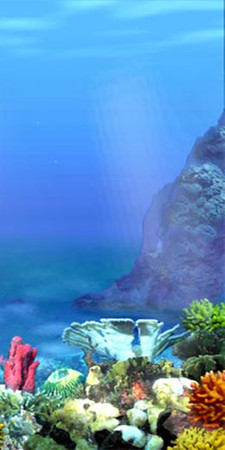 Sims 3 — Dolphin Mural 3 Karyn by Kaydarragh2 — Lovely Dolphin Underwater Scene