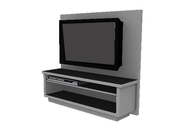 Sims 3 — Ikea Inspired Boliden Living TV by TheNumbersWoman — Inspired by Ikea, Priced reasonbly by design. By