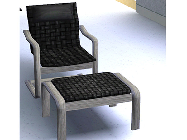 Sims 3 — Ikea Inspired Biliden Living Lounge Chair by TheNumbersWoman — Inspired by Ikea, Priced reasonbly by design. By