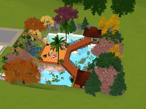 Sims 3 — Nature's Gem by jasminecookie2 — *Important: THE STAIRS AT THE VERY TOP LEVEL NEEDS EDITING. SEE HOW IT WENT