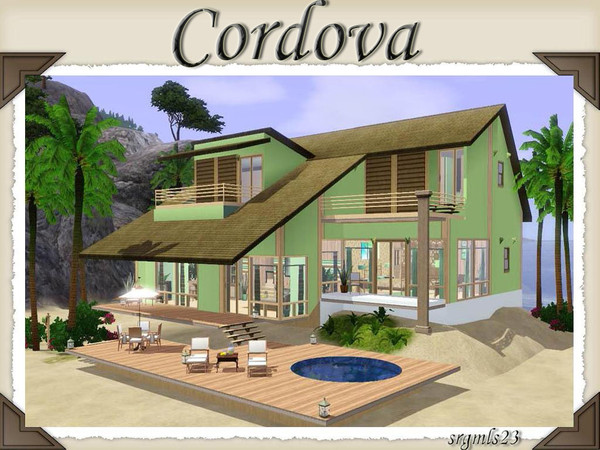 Sims 3 — Cordova by srgmls23 — One more request .... inspired by a photograph of a beach house ... this house colors are