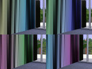 Sims 3 — MD-Mural 001 by Mortill2 — Four piece abstract wall murals in four different variations.