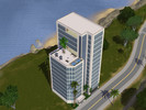 Sims 3 — Azhrael Tower 001 by reanray2 — Azhrael Tower 001 (starter) A a 16 story high rise residence for a single or