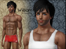 Sims 3 — William by Kuwaitis2 — William Arthur inspired by Romance soul, Ambitious which improve his success in life