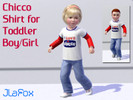 Sims 3 — Chicco Long Sleeves for F/M Toddler by jeeanlafox2 — Chicco long-sleeved shirt for toddler boy/girl.