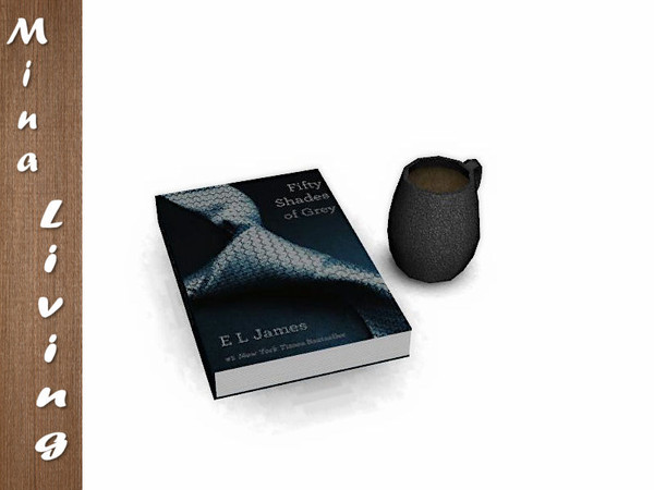 Sims 3 — Mina Book And Cup by IrishStar — Mina Book And Cup by IrishStar @ TSR 2012