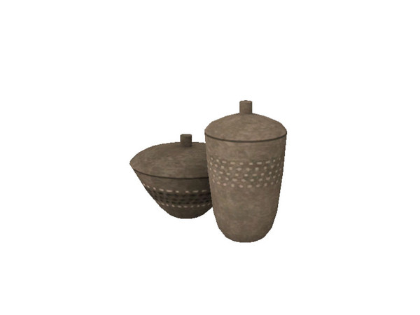 Sims 3 — Zen bedroom pots by Gosik — Made by Gosik at The Sims Resource. TSRAA