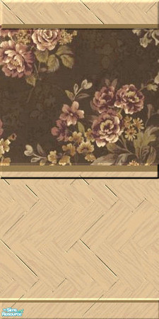 Sims 2 — Fancy Nursery - Copper Roses - Ead425copperrosespanel by ead425 — 