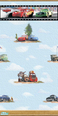 Sims 2 — Cars - wallpaper05 by perelinka — Wallpaper with stripe D.