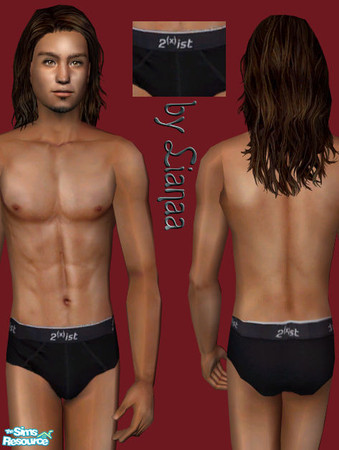 Sims 2 — Set 293 Undearwear ForHim by Lianaa - black by Lianaa — Set 293 Undearwear ForHim by Lianaa - black
