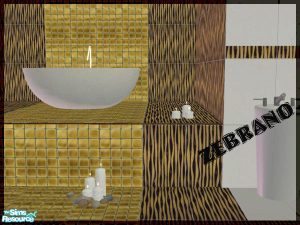 Sims 2 — Zebrano by prank222 — Trendy set for modern house.