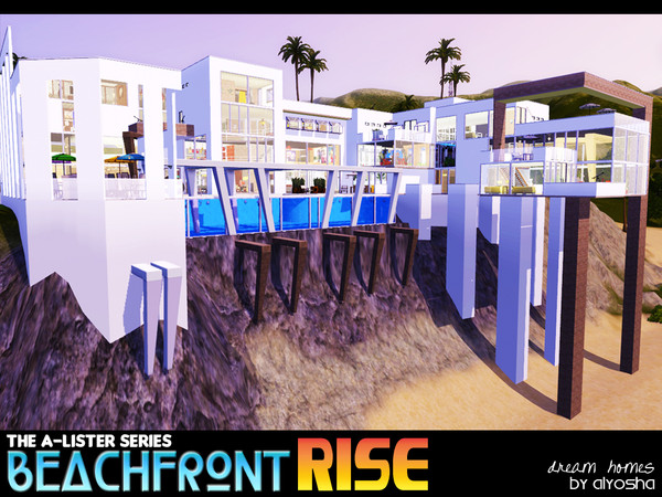 Sims 3 — The A-Lister: Beachfront Rise by Alyosha — Have your celebrity sims looked everywhere but can't find the perfect