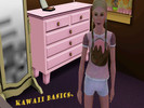Sims 3 — Kawaii Basics Tees by misstofu2 — Kawaii Basics designs are cute and fun for teens and young adults alike.