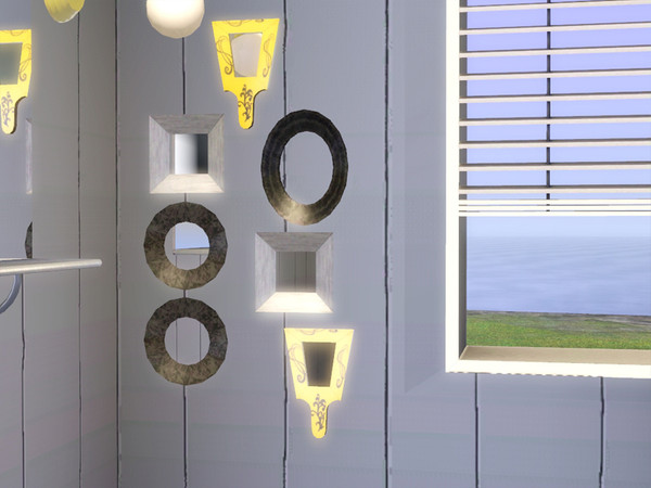 Sims 3 — Ikea Inspired Braviken Bath Mirror Collage by TheNumbersWoman — Inspired by Ikea, Priced reasonbly by design. By