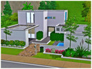 Sims 3 — Small Modern house by eMy_3m — Modern Living. This small house is great for a family of 2.