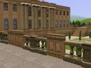 Sims 3 — Huge Neoclassical Mansion by Prosyon2 — Another early piece. This lot is bold and classicaly elegant. It