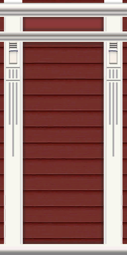 Sims 2 — Halliwell Manor Wall Second floor single window by thesorceress — This is another set for the Second floor. You