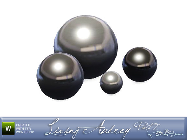 Sims 3 — Audrey Livingroom Sphere by BuffSumm — Decorative object matching the Audrey Livingroom suitable for the *Audrey