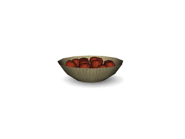 Sims 3 — Jenny Outdoor Living Apples by Lulu265 — Part of the jenny Outdoor Living Set Please do not reclone my meshes or