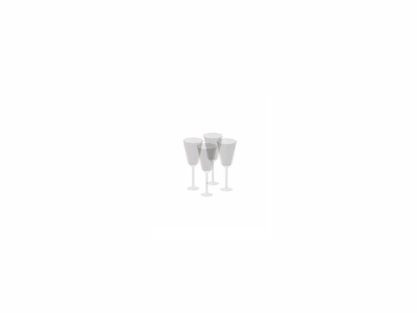 Sims 3 — Narancs Party Glasses by Flovv — A set of elegant glasses.