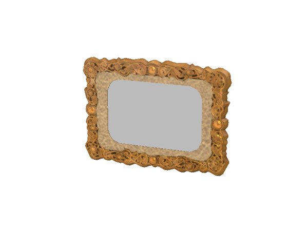 Sims 3 — Narancs Wall Mirror by Flovv — A classical style mirror.