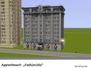 Sims 3 — Appartment Fashionista by sunny-mi2 — My first creation. A big single appartment with a living room and open