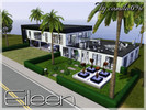 Sims 3 — Eileen by camila096 — It has: - Living Room - Game Room - Office - 5 Bedrooms - 3 Bathrooms - Academy - Barbecue