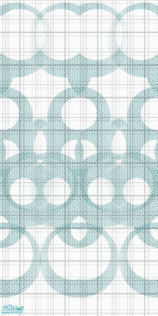 Sims 2 — Funky Wall- Blue by championcashley — funky wallpaper