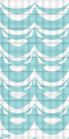 Sims 2 — Funky Wall- Turquoise by championcashley — funky wallpaper