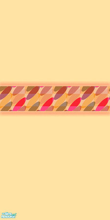 Sims 2 — Groovy RETRO Bedroom Set 2 - Wallpaper 3 by Alyosha — Second Bedroom set for the SA Retro Theme week! This time,