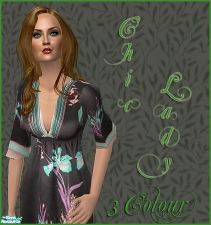 Sims 2 — Chic Lady by Harmonia — Elder female sims...Don\' forget mesh! Enjoy!