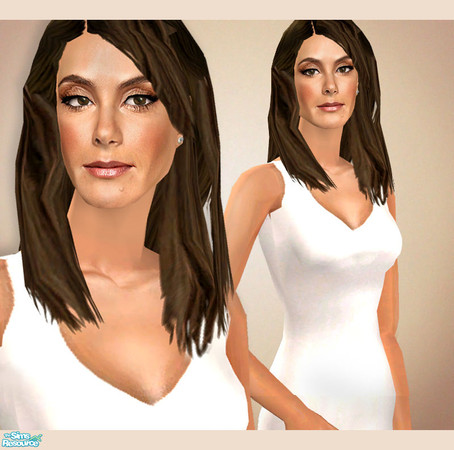Sims 2 — Susan (Mayer) Delvino by ChazDesigns — Teri Hatcher as Susan. The clumsy but charming Susan is known for her