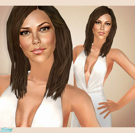 Sims 2 — Gabrielle (Solis) Lang by ChazDesigns — Eva Longoria as Gabrielle \"Gabby\". Gabby cheated on her