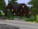Sims 3 — Steling (fully furnished) by Fidinix2 — Roomy but cosy home surrounded by majestic pine trees. Perfect for the