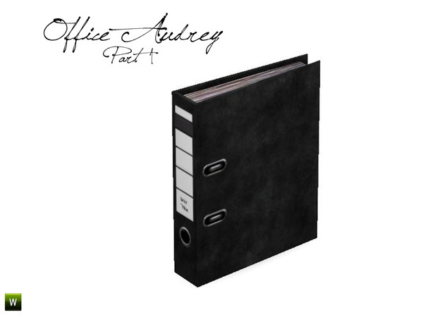 Sims 3 — Audrey Office File by BuffSumm — File matching the Audrey Office Set in addition for the *Audrey Series* All