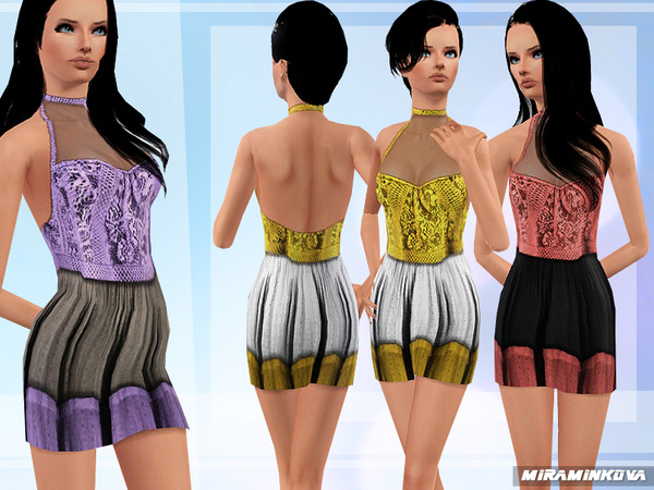 Sims 3 — The Real Thing 1 by miraminkova — Dare to wear something different.