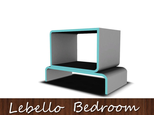 Sims 3 — Lebello SideTable Right by IrishStar — Lebello SideTable Right by IrishStar @ TSR 2012