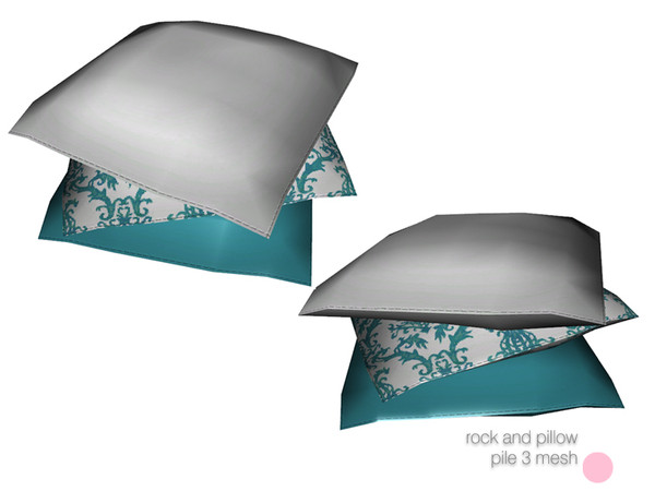 Sims 3 — Pillow Pile 3 Mesh by DOT — Pillow Pile 3 Mesh by DOT of The Sims Resource